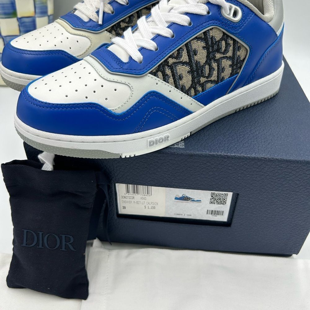 Women’s Dior B 27 low top leather sneakers size 39 made in Italy - Picture 5 of 12